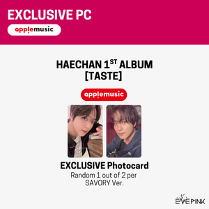 HAECHAN (해찬) 1st Album - [TASTE] (Savory Ver. +EXCLUSIVE PHOTOCARD)