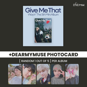 WAYV (웨이션브이) 5TH MINI ALBUM - [GIVE ME THAT] (PHOTOBOOK VER +EXCLUSIVE PHOTOCARD) - EVE PINK K-POP
