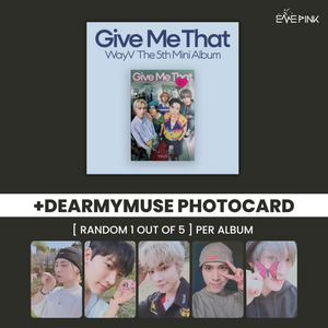 WAYV (웨이션브이) 5TH MINI ALBUM - [GIVE ME THAT] (PHOTOBOOK VER +EXCLUSIVE PHOTOCARD) - EVE PINK K-POP