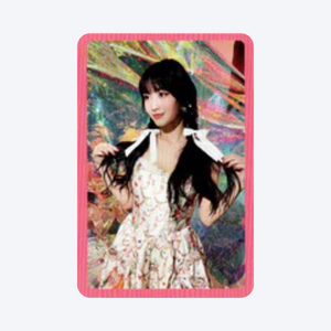TWICE (트와이스) - [Taste of Love] OFFICIAL PHOTOCARD (PINK VERSION) - EVE PINK K-POP