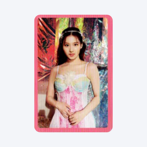 TWICE (트와이스) - [Taste of Love] OFFICIAL PHOTOCARD (PINK VERSION) - EVE PINK K-POP