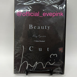 [AUTOGRAPHED] KANG HYEWON (강혜원) 1st Edition Photobook - [Beauty Cut] (VER B) - EVE PINK K-POP