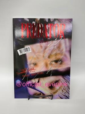 [AUTOGRAPHED] LEE GIKWANG (이기광 ) 1ST ALBUM - [Predator] (SILENT VER)