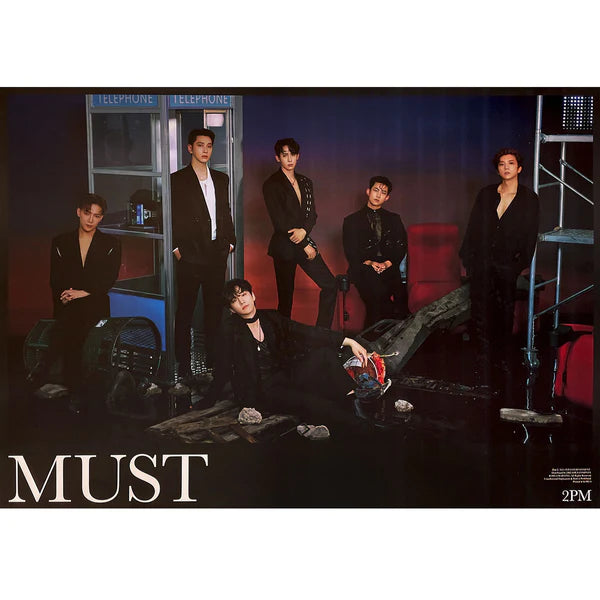 2PM - MUST (DARK VER) OFFICIAL POSTER