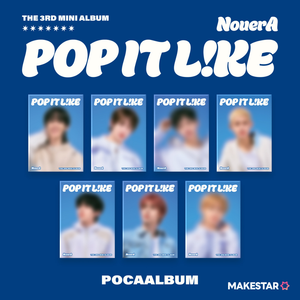 [MAKESTAR RELEASE PARTY] NouerA (누에라) 3RD MINI ALBUM - [Pop It Like] - EVE PINK K-POP