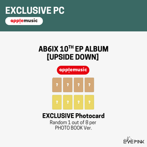 AB6IX (에이비식스) 10TH EP ALBUM - [UPSIDE DOWN] (Photobook VER. +EXCLUSIVE PHOTOCARD)