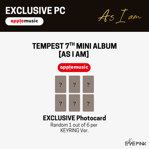 TEMPEST (템페스트) 7th Mini Album - [As I am] (Keyring Ver. +EXCLUSIVE PHOTOCARD)