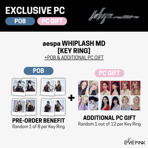 aespa (에스파) WHIPLASH MD - [KEY RING] (+EXCLUSIVE PHOTOCARD)