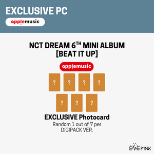 NCT DREAM (엔시티 드림) 6th Mini Album - [Beat It Up] (Digipack Ver. +EXCLUSIVE PHOTOCARD)