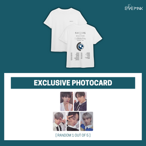 ONEUS (원어스) 2024 LA DOLCE VITA  US TOUR OFFICIAL MD - [T-SHIRT] (WHITE VER. +EXCLUSIVE PHOTOCARD)