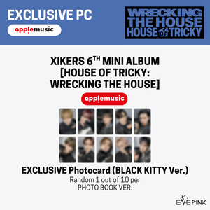 XIKERS (싸이커스) 6TH MINI ALBUM - [HOUSE OF TRICKY: WRECKING THE HOUSE] (+EXCLUSIVE PHOTOCARD) - EVE PINK K-POP