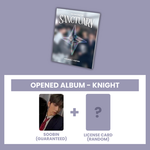 (KOR VER.) TXT (투모로우바이투게더) ALBUM - [THE STAR CHAPTER : SANCTUARY] (PHOTOBOOK VER. : OPENED ALBUM)