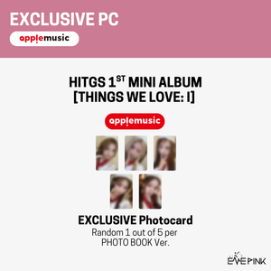 HITGS (힛지스) 1st Mini Album - [Things we love : I] (+EXCLUSIVE PHOTOCARD)