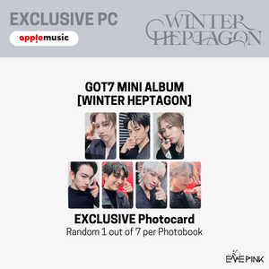GOT7 (갓세븐) MINI ALBUM - [WINTER HEPTAGON] (+EXCLUSIVE PHOTOCARD)