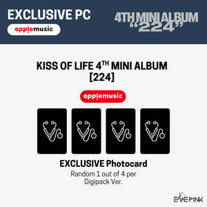 KISS OF LIFE (키스오브라이프) 4TH MINI ALBUM - [224] (Digipack Ver. +EXCLUSIVE PHOTOCARD)