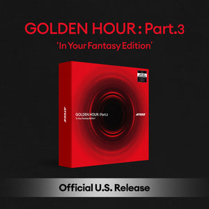 (U.S. VER.) ATEEZ (에이티즈) ALBUM - [GOLDEN HOUR : Part.3 'In Your Fantasy Edition'] (PHOTOBOOK VER. + POP-UP EXCLUSIVE PHOTOCARD)