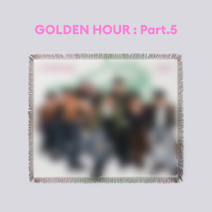[PRE-ORDER] (U.S. VER.) ATEEZ (에이티즈) - [GOLDEN HOUR : PART.5] (WOVEN THROW VER.)