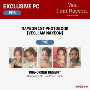 NAYEON (나연) 1ST PHOTOBOOK - [Yes, I am Nayeon.](+POB)