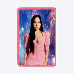 TWICE (트와이스) - [Taste of Love] OFFICIAL PHOTOCARD (PINK VERSION) - EVE PINK K-POP