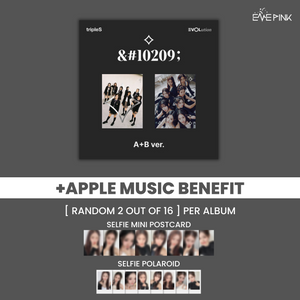 TRIPLES (트리플에스) MINI ALBUM - [EVOLution -Mujuk-] (+EXCLUSIVE PHOTOCARD) - EVE PINK K-POP