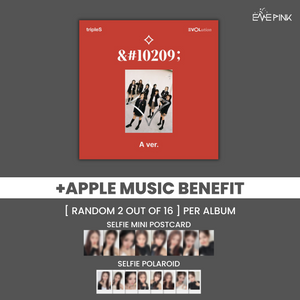 TRIPLES (트리플에스) MINI ALBUM - [EVOLution -Mujuk-] (+EXCLUSIVE PHOTOCARD) - EVE PINK K-POP