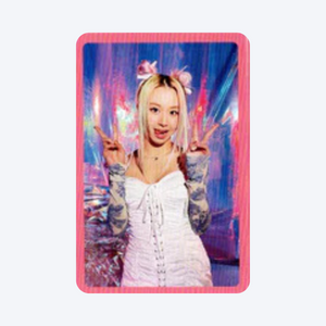 TWICE (트와이스) - [Taste of Love] OFFICIAL PHOTOCARD (PINK VERSION) - EVE PINK K-POP