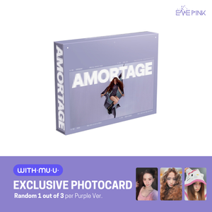 JISOO (지수) MINI ALBUM - [AMORTAGE] (EXCLUSIVE EDITION +EXCLUSIVE PHOTOCARD)