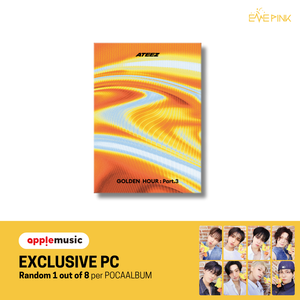 ATEEZ (에이티즈) 12TH MINI ALBUM - [GOLDEN HOUR : Part.3] (POCAALBUM VER. +EXCLUSIVE PHOTOCARD)