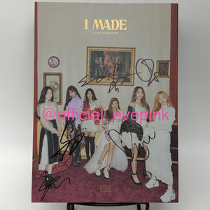 [AUTOGRAPHED] I-DLE (여자아이들) 2ND MINI ALBUM - [I MADE] - EVE PINK K-POP
