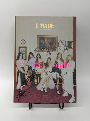 [AUTOGRAPHED] I-DLE (여자아이들) 2ND MINI ALBUM - [I MADE] - EVE PINK K-POP