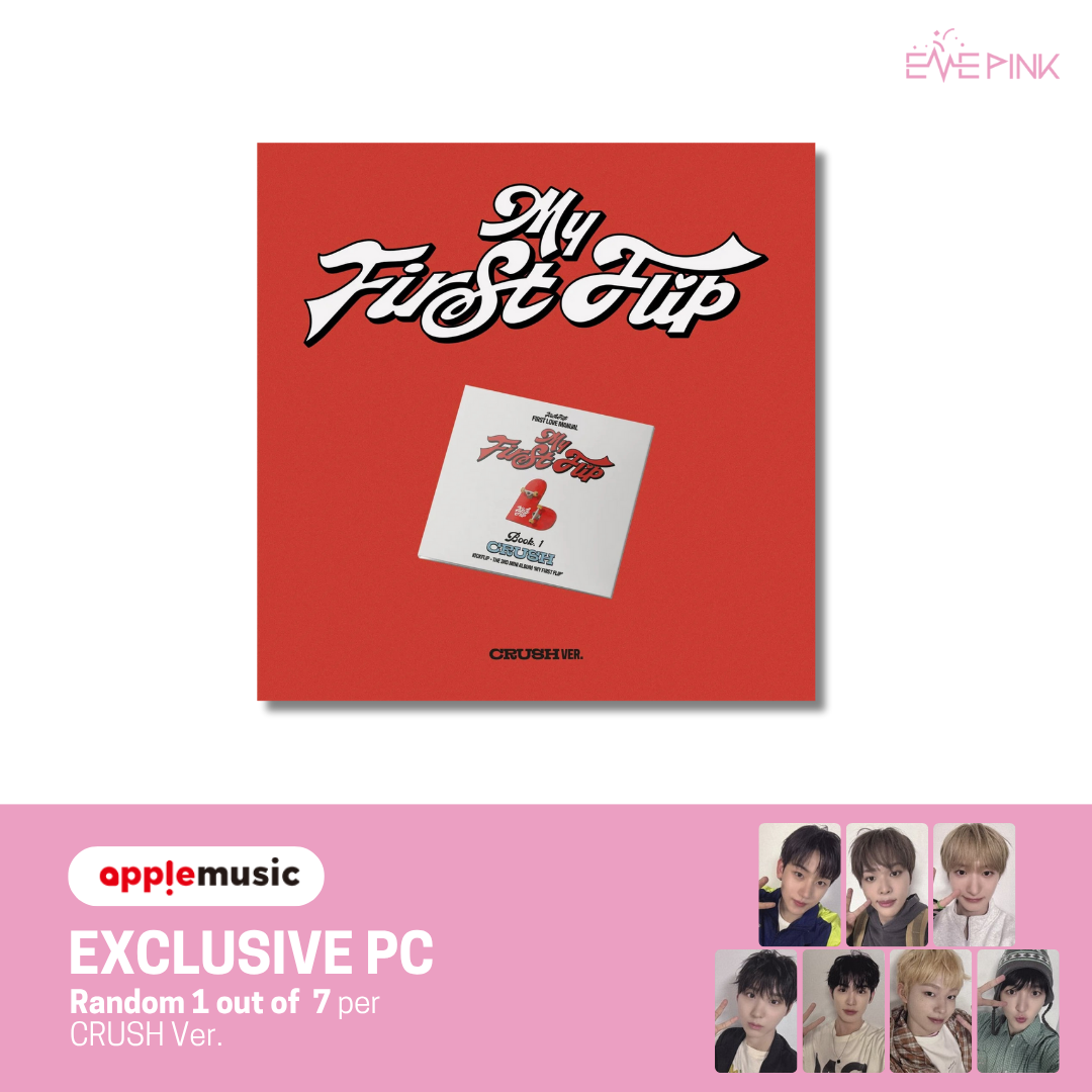KickFlip (킥플립) 3rd Mini Album - [My First Flip] (DIGIPACK/CRUSH