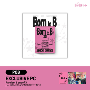 [PRE-ORDER] BAEKHYUN (백현) - 2026 SEASON’S GREETINGS [Born to B] (+POB)