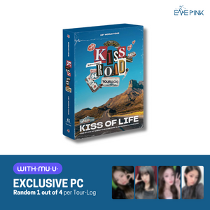 KISS OF LIFE (키스오브라이프) 1ST WORLD TOUR - [KISS ROAD] IN NORTH AMERICA TOUR-LOG (+EXCLUSIVE PHOTOCARD)