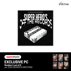 [PRE-ORDER] P1Harmony (피원하모니) - 2026 SEASON’S GREETINGS [SUPER HERO'S OFF THE RECORDS] (+EXLUSIVE PHOTOCARD)