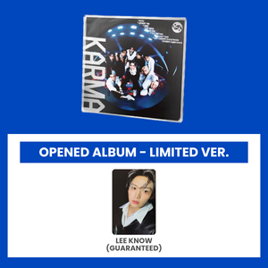STRAY KIDS (스트레이 키즈) 4th Album - [KARMA] (KARMA VER. : OPENED ALBUM]