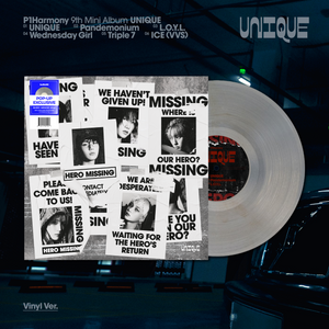 [PRE-ORDER] (U.S. VER.) P1HARMONY (피원하모니) 9th MINI ALBUM - [UNIQUE] (VINYL VER. + POP-UP EXCLUSIVE PHOTOCARD)