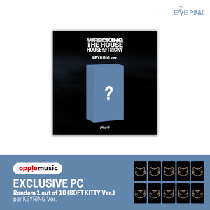 XIKERS (싸이커스) 6TH MINI ALBUM - [HOUSE OF TRICKY: WRECKING THE HOUSE] (KEYRING ver. + EXCLUSIVE PHOTOCARD) - EVE PINK K-POP