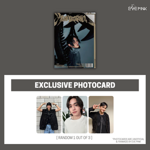 LUCAS (루카스) 1ST SINGLE ALBUM - [Renegade] (Photo Book Ver. + EXCLUSIVE PHOTOCARD) - EVE PINK K-POP