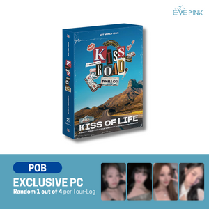 KISS OF LIFE (키스오브라이프) 1ST WORLD TOUR - [KISS ROAD] IN NORTH AMERICA TOUR-LOG (+POB)