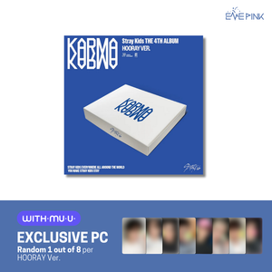 STRAY KIDS (스트레이 키즈) 4th Album - [KARMA] (+EXCLUSIVE PHOTOCARD)