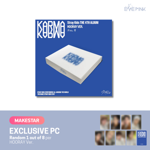 STRAY KIDS (스트레이 키즈) 4th Album - [KARMA] (+EXCLUSIVE PHOTOCARD)
