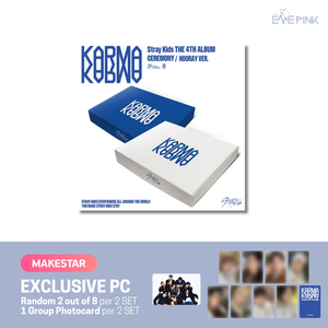 STRAY KIDS (스트레이 키즈) 4th Album - [KARMA] (+EXCLUSIVE PHOTOCARD)