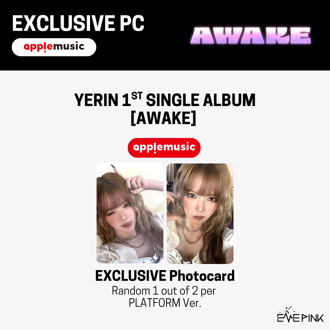 YERIN (예린) 1st Single Album - [Awake] (Platform ver. +EXCLUSIVE