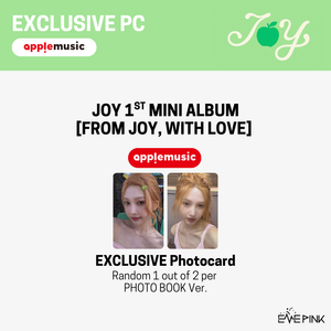 JOY (조이) 1st Mini Album - [From JOY, with Love] (Photo Book Ver. +EXCLUSIVE PHOTOCARD)