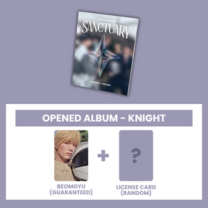 (KOR VER.) TXT (투모로우바이투게더) ALBUM - [THE STAR CHAPTER : SANCTUARY] (PHOTOBOOK VER. : OPENED ALBUM)