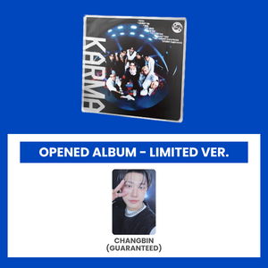 STRAY KIDS (스트레이 키즈) 4th Album - [KARMA] (KARMA VER. : OPENED ALBUM]