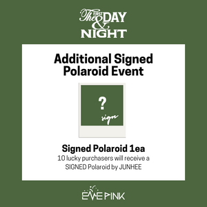 JUNHEE (준희) 1st Mini Album - [The First Day & Night] (+LUCKY DRAW PHOTOCARD)