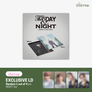 JUNHEE (준희) 1st Mini Album - [The First Day & Night] (+LUCKY DRAW PHOTOCARD)
