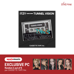 ITZY (있지) 11TH MINI ALBUM - [TUNNEL VISION] (Cassette Tape Ver.) +EXCLUSIVE PHOTOCARD