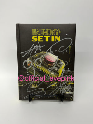 [AUTOGRAPHED] P1Harmony (피원하모니) 5TH MINI ALBUM - [HARMONY : SET IN] PHOTOBOOK VER. (GROW IN VER) - EVE PINK K-POP